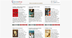 Desktop Screenshot of ebooks43.pl